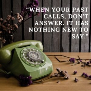 Don't answer your past quote.