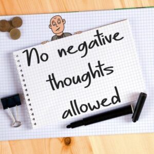 Squash Negative thoughts for self-acceptance