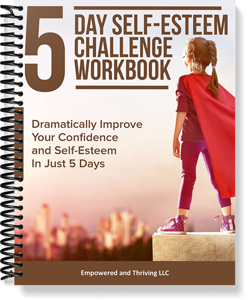 Self-Esteem Challenge Workbook Cover