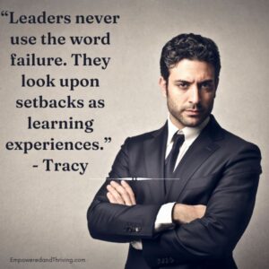 Quote about Leadership and Failure
