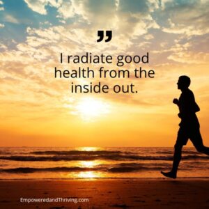 Affirmations for Health - Radiate health